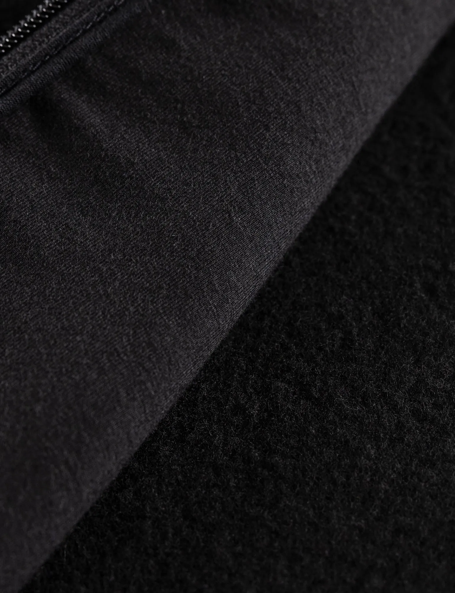 ORIGIN STEALTH WOOL HOODED JACKET SOLID