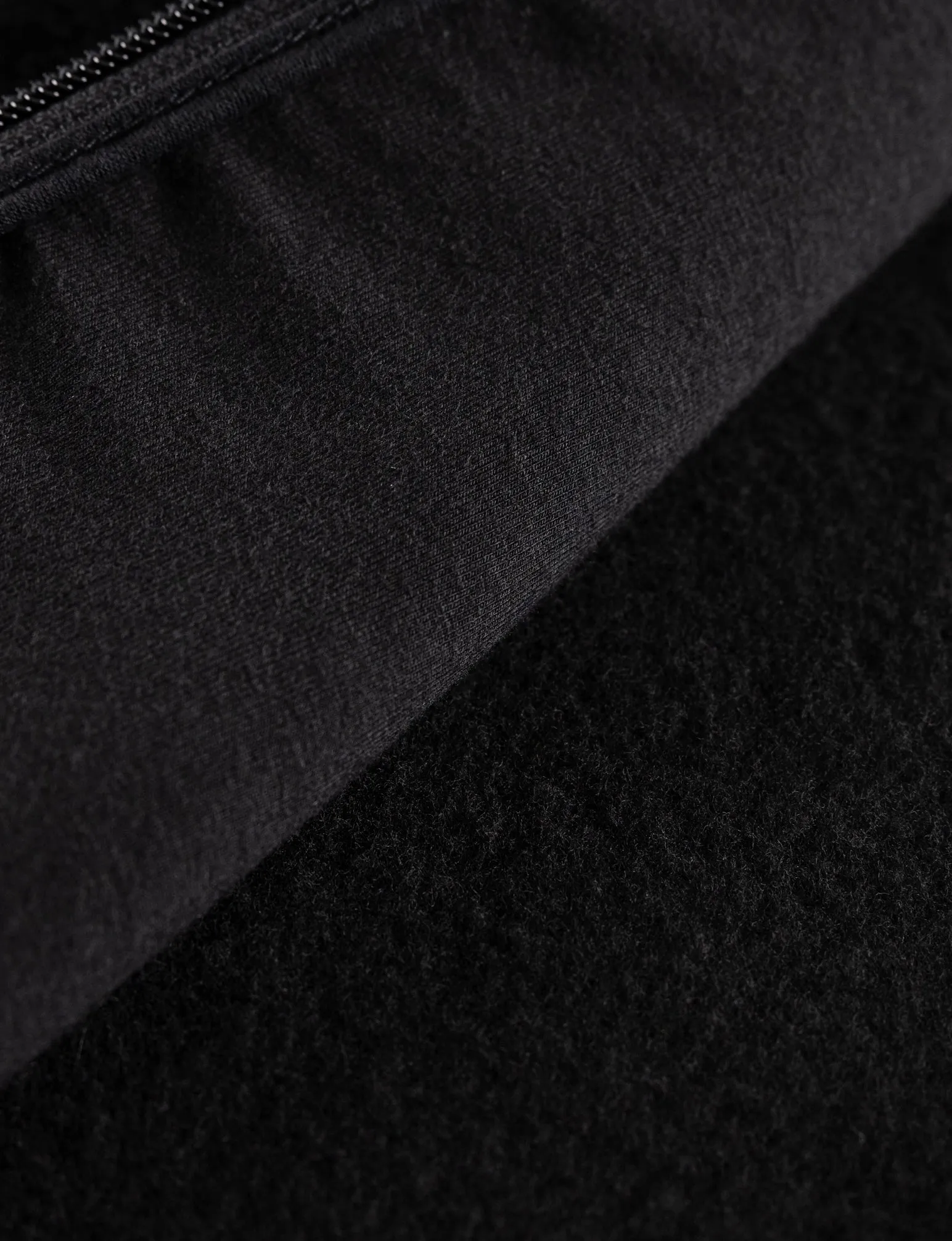 ORIGIN STEALTH WOOL HOODED JACKET SOLID