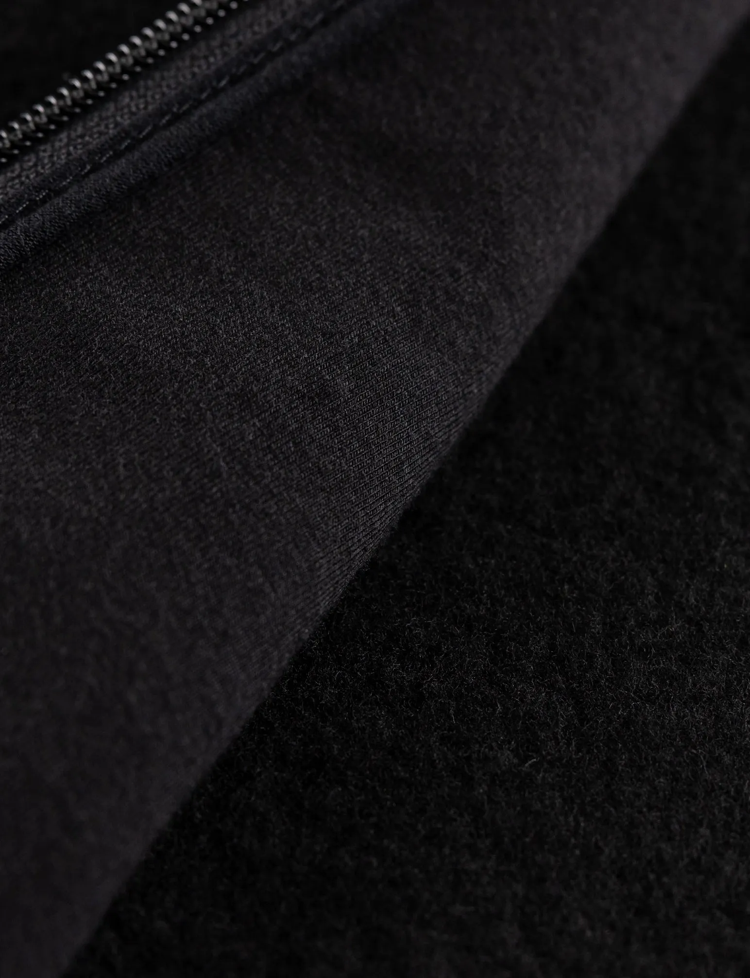 ORIGIN STEALTH WOOL HOODED JACKET SOLID
