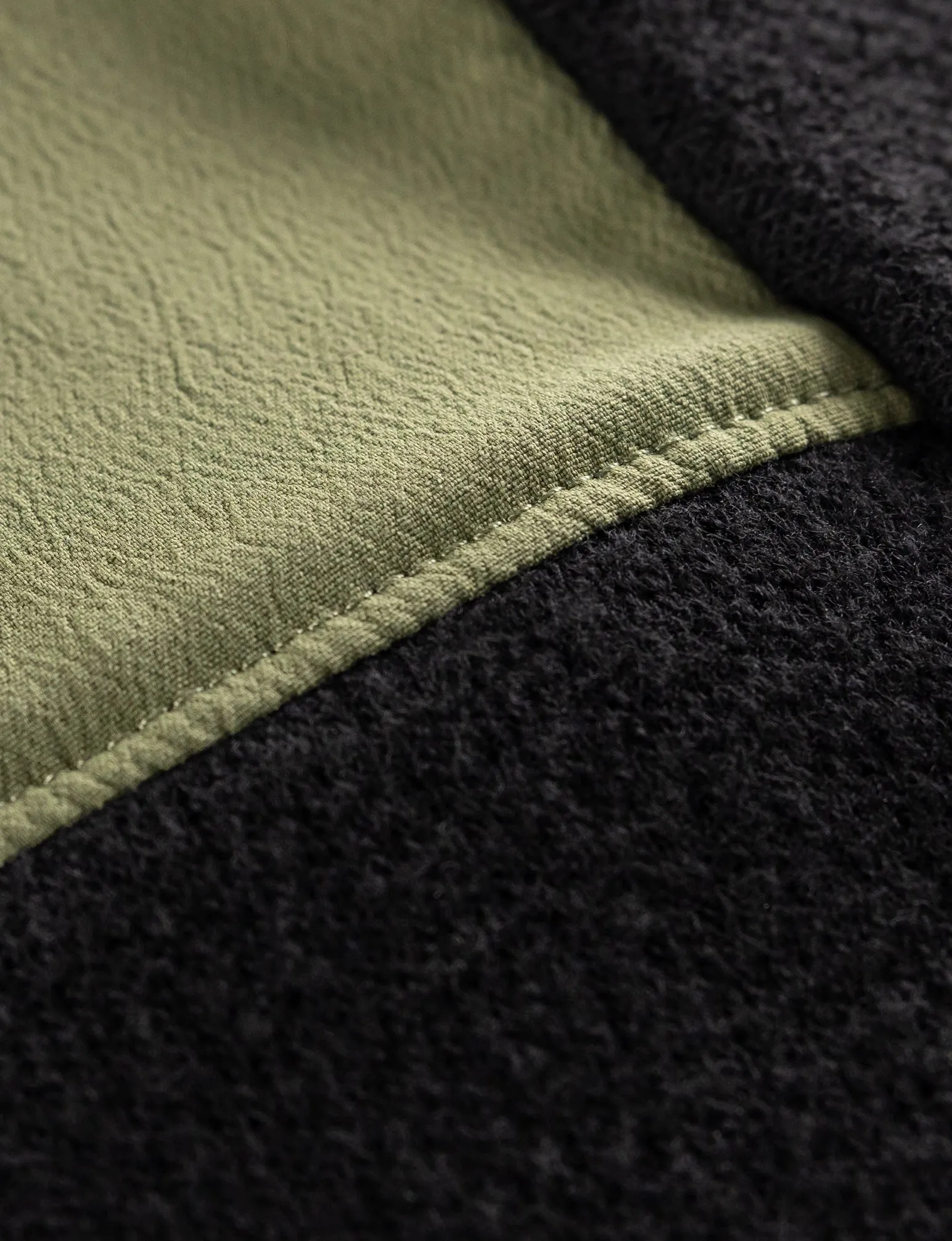 ORIGIN STEALTH WOOL HOODED JACKET SOLID