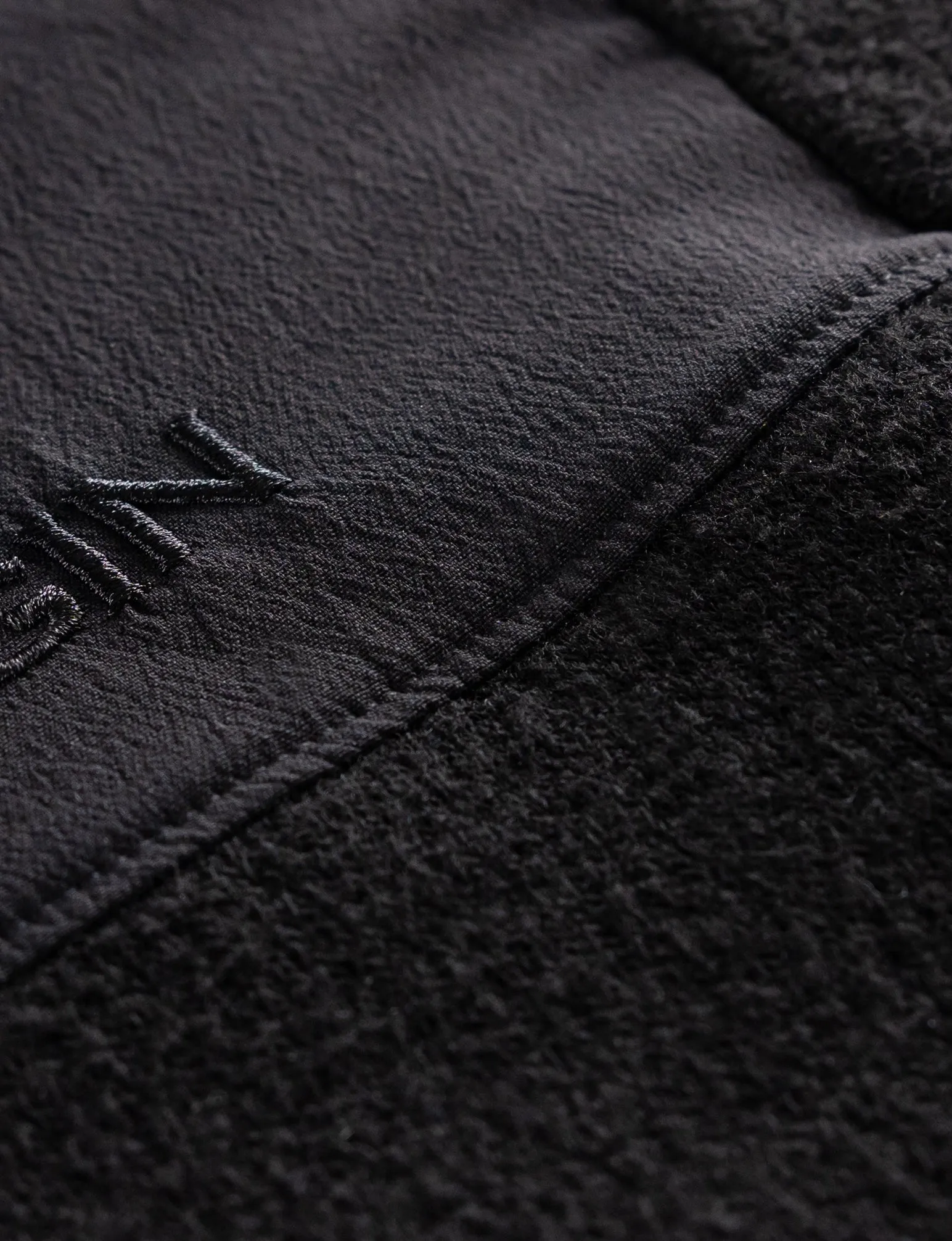 ORIGIN STEALTH WOOL HOODED JACKET SOLID
