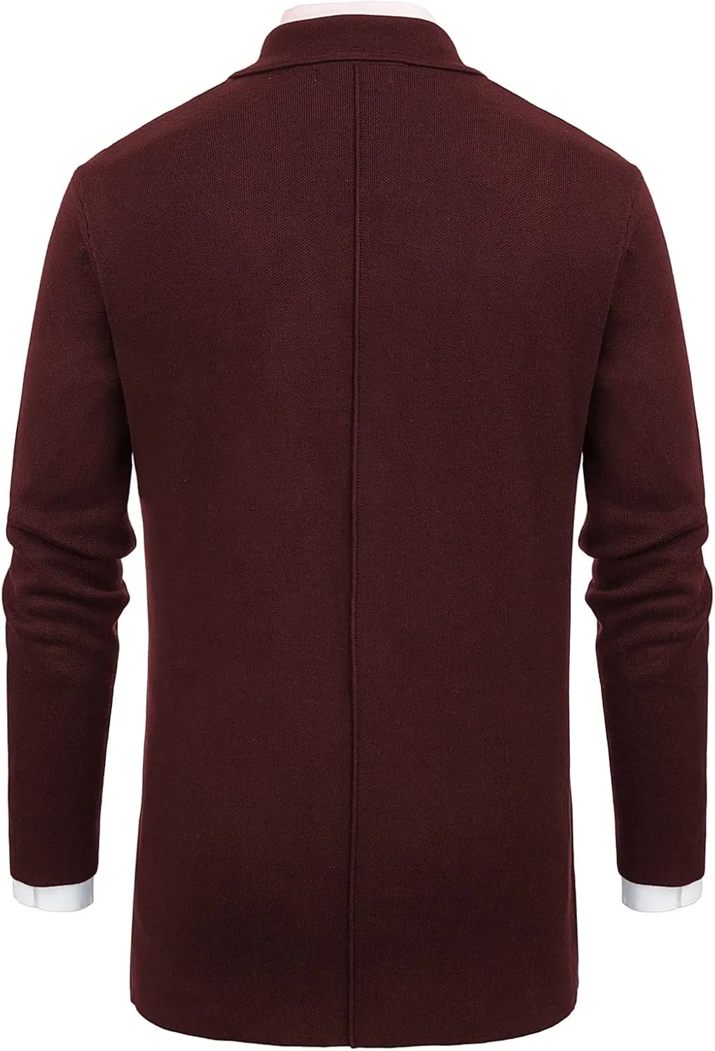 PJ PAUL JONES Men's Cardigan Sweater Shawl Collar Button Down Knit Blazer Jacket Knitwear