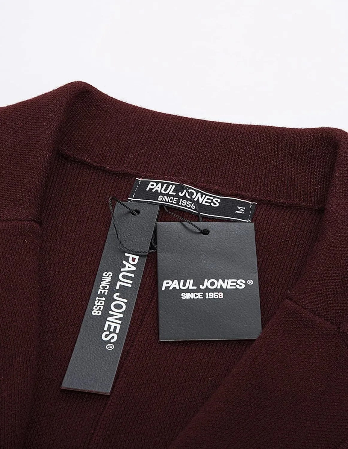 PJ PAUL JONES Men's Cardigan Sweater Shawl Collar Button Down Knit Blazer Jacket Knitwear
