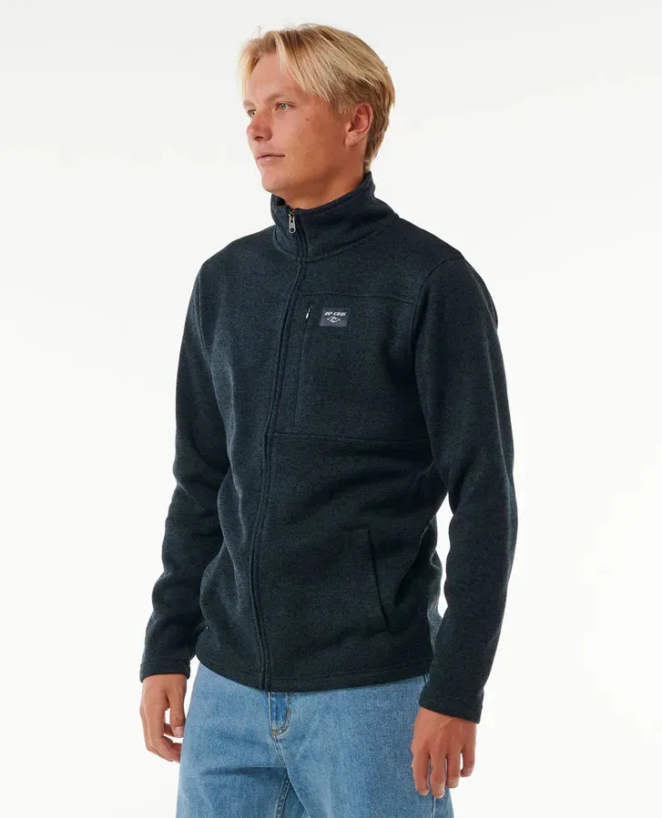 Rip Curl Crescent Zip Knit - Navy