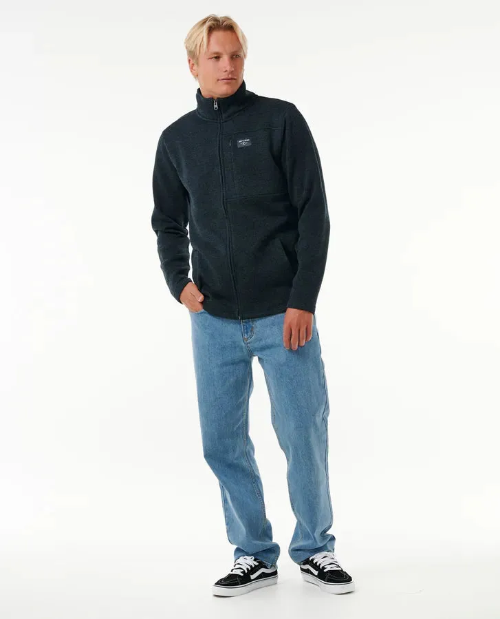 Rip Curl Crescent Zip Knit - Navy
