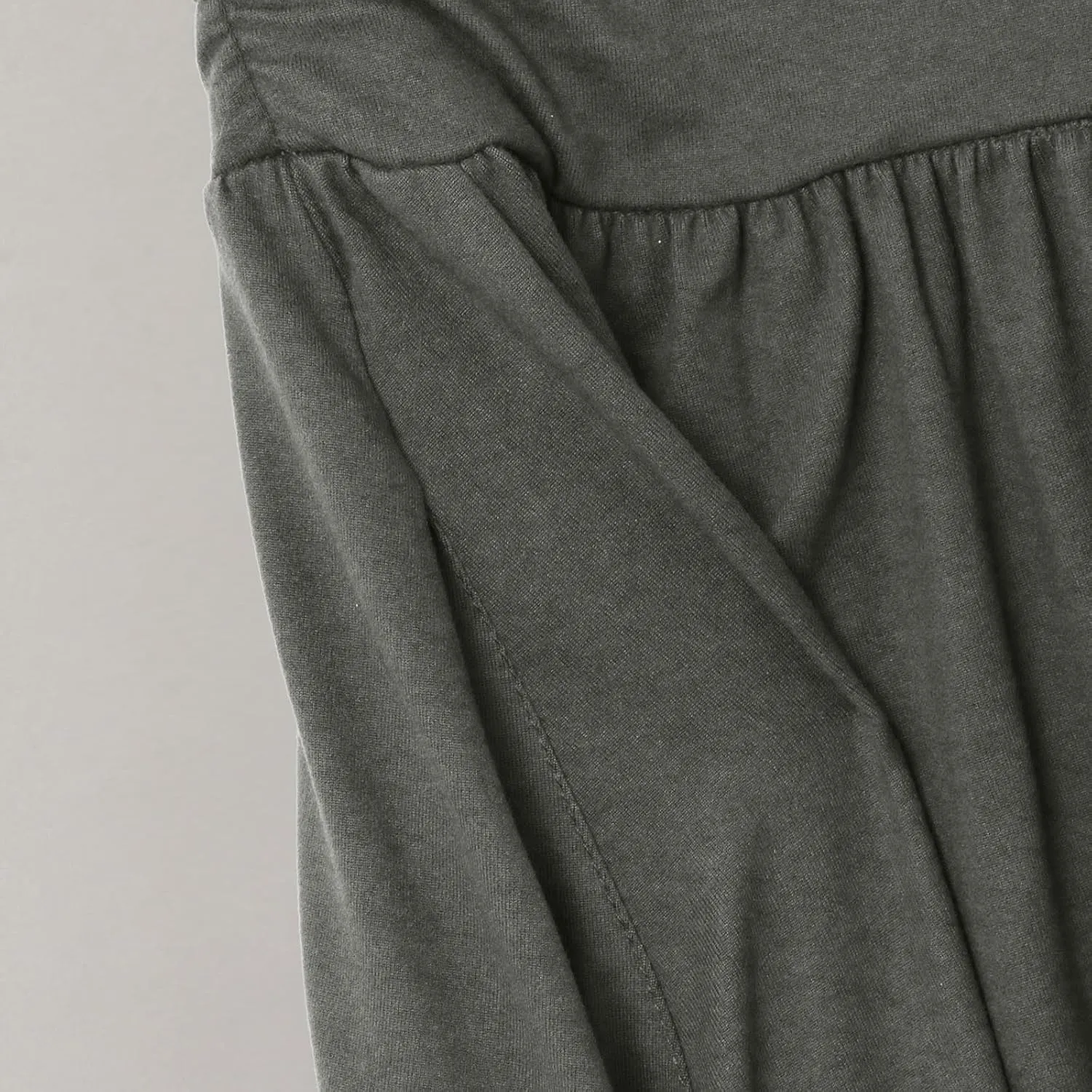 Skirts for Women Summer Plus Size Pleated School Skirt High Waist Ruched Below The Knee Length Workout Skirts with Pockets