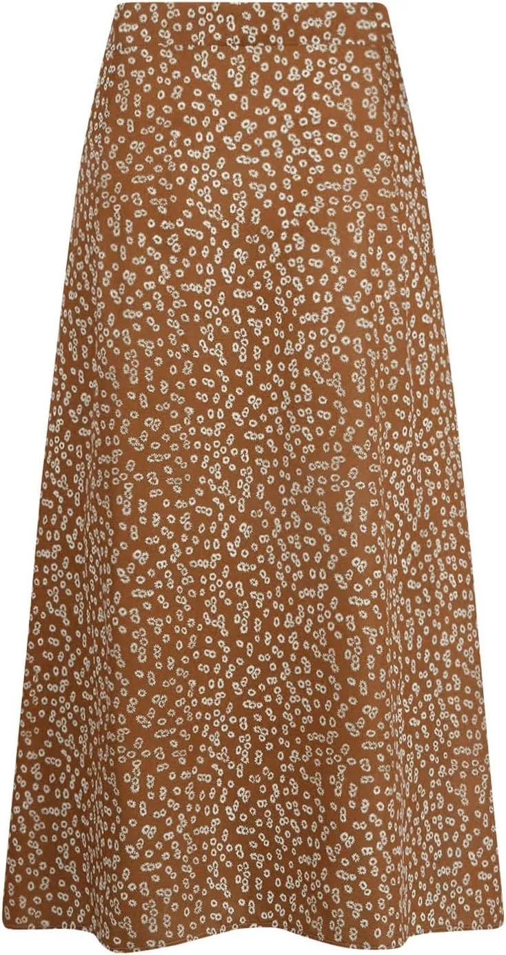 Skirts for Women Trendy 2025 Summer Boho A Line Western Skirt Casual Resort Wear
