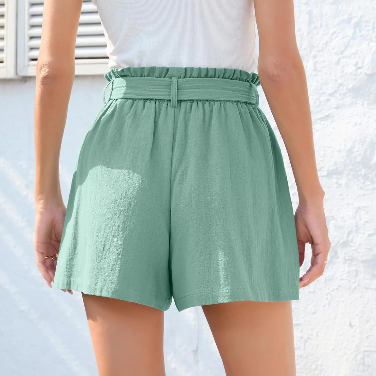 Skirts for Women with Shorts Waist Tie Shorts with Pockets Athletic Skirt with Shorts Skorts for Woman Solid