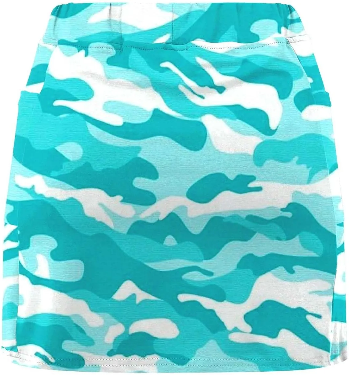 Skorts for Women Dressy High Waist Soft Lightweight Casual Tummy Control Skirt Plus Size Tennis Skirt with Pockets
