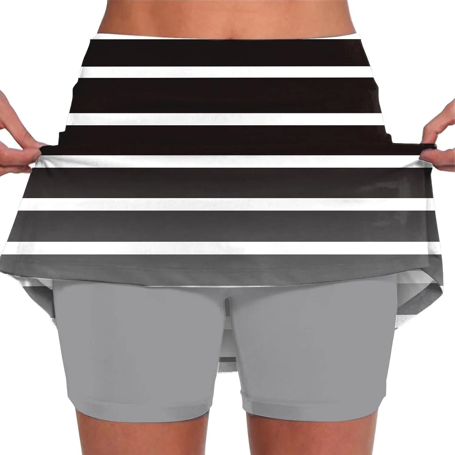 Skorts for Women with Pockets That Soft Lightweight Skirt Athletic Inner Pants for Running Tennis Golf Workout Sports