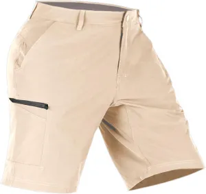 Susclude Men's Casual Shorts Stretch Golf Shorts 10" Quick Dry Summer Fishing Hiking Work Shorts with 6 Pockets