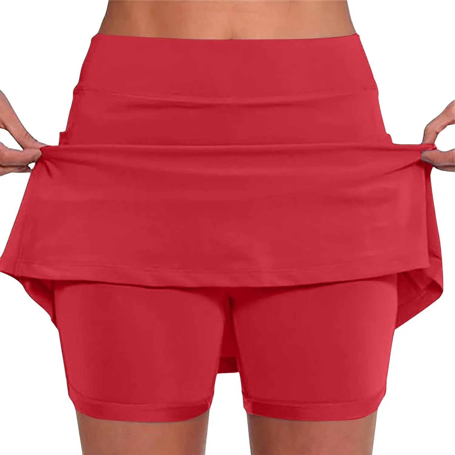 TANGNADE Women Skorts for Summer Lightweight Skirt Athletic Inner Shorts for Running Tennis Golf Workout Sports Outfits