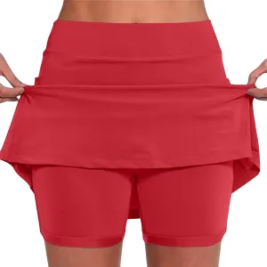 TANGNADE Women Skorts for Summer Lightweight Skirt Athletic Inner Shorts for Running Tennis Golf Workout Sports Outfits