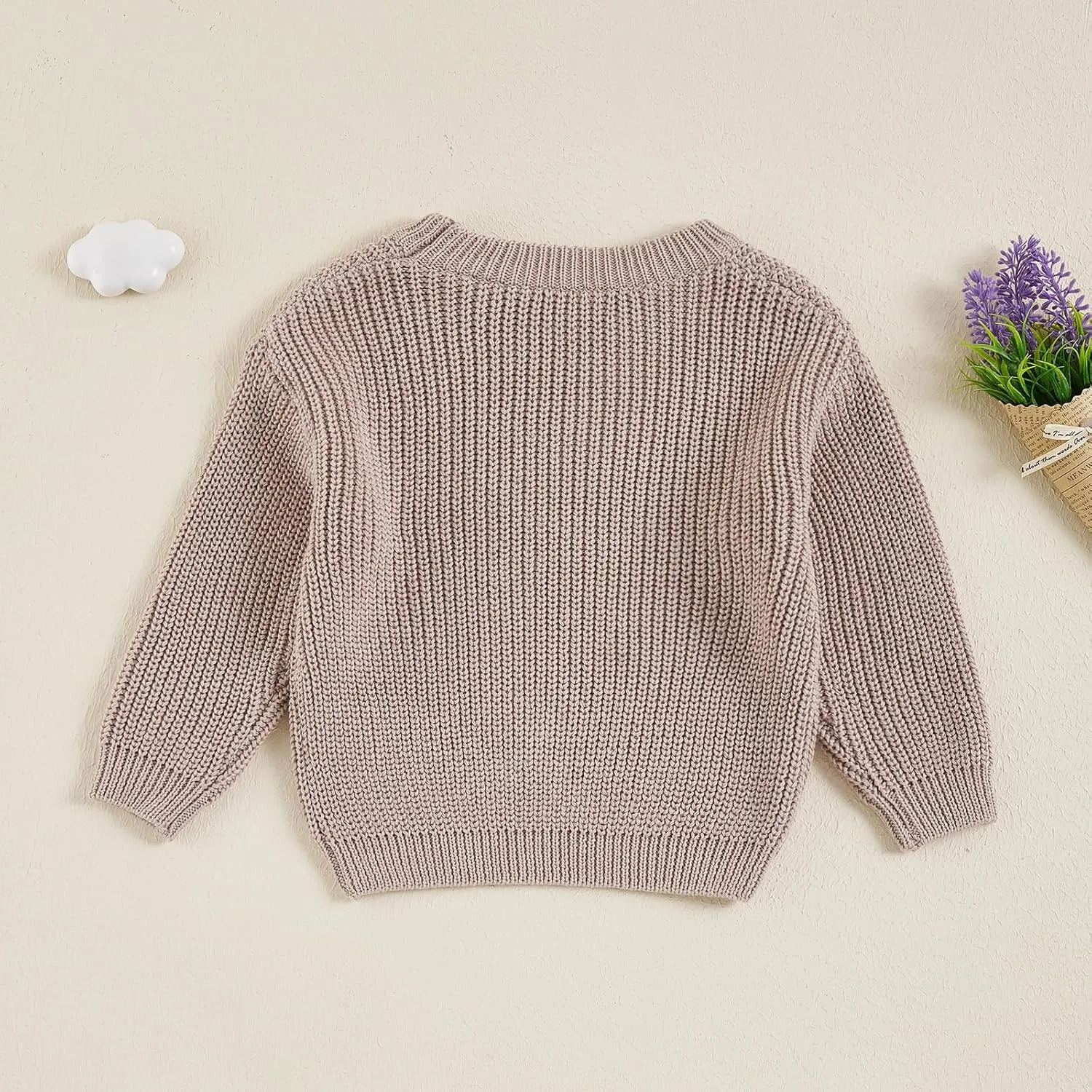 Toddler Baby Girl Boy Knit Football Sweater Long Sleeve Pumpkin Sweasthirt Fall Winter Clothes Football Outfit
