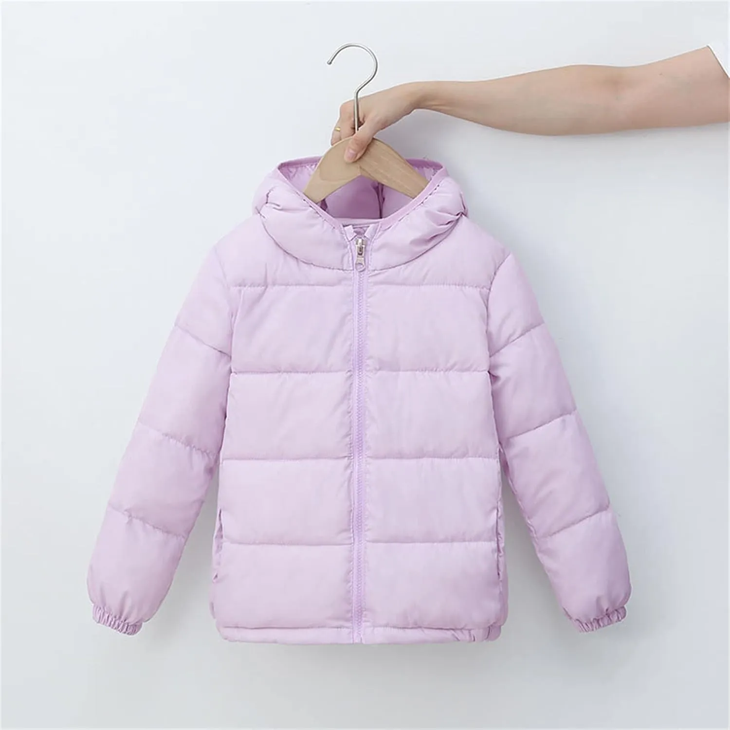 Toddler Jackets for Girls with Hood Winter Coats Warm Cotton Padded Down Jacket Boys aterproof Clothes