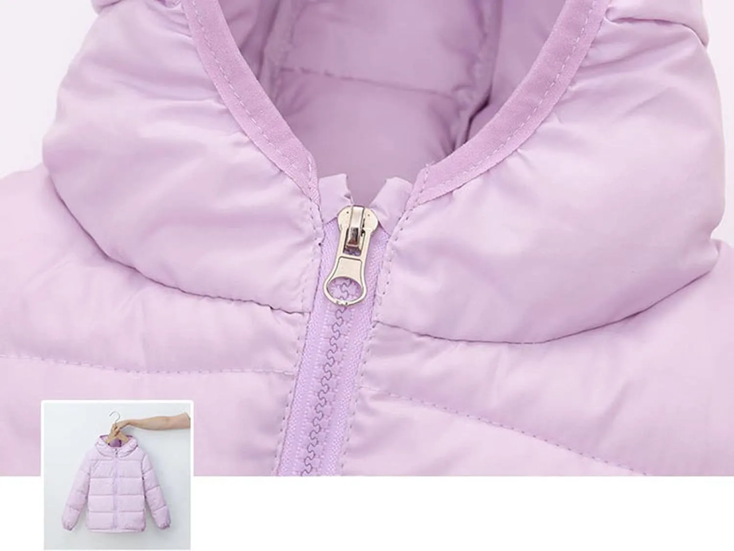 Toddler Jackets for Girls with Hood Winter Coats Warm Cotton Padded Down Jacket Boys aterproof Clothes