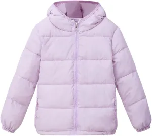 Toddler Jackets for Girls with Hood Winter Coats Warm Cotton Padded Down Jacket Boys aterproof Clothes