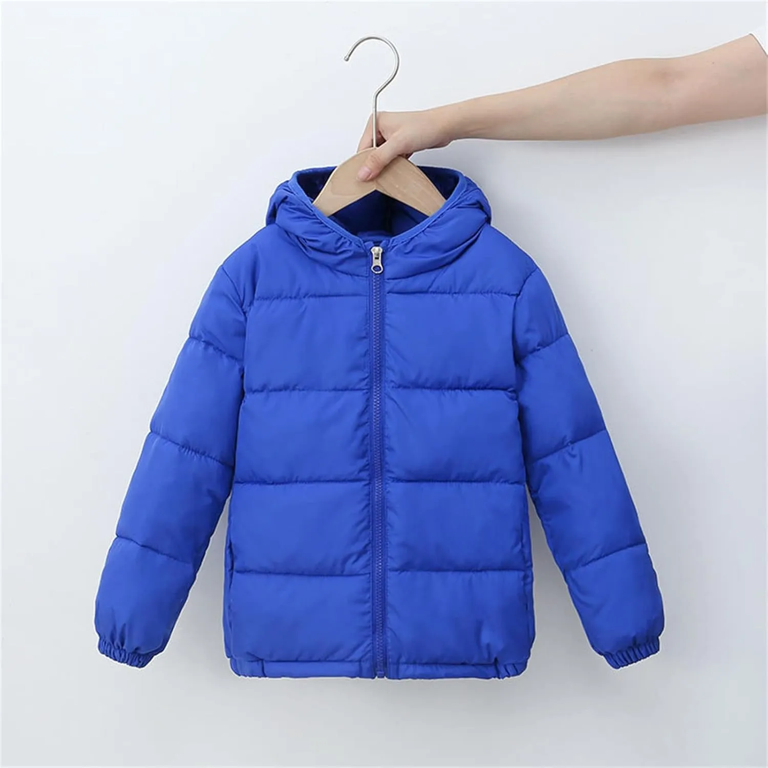 Toddler Jackets for Girls with Hood Winter Coats Warm Cotton Padded Down Jacket Boys aterproof Clothes