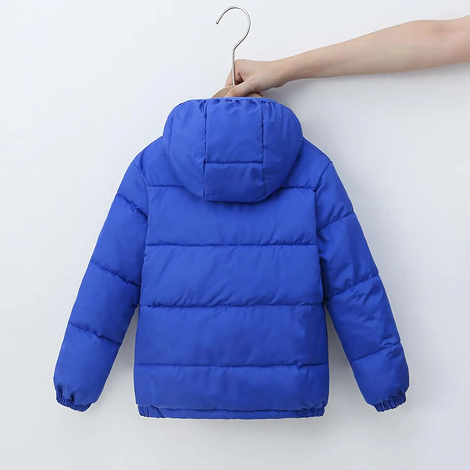 Toddler Jackets for Girls with Hood Winter Coats Warm Cotton Padded Down Jacket Boys aterproof Clothes