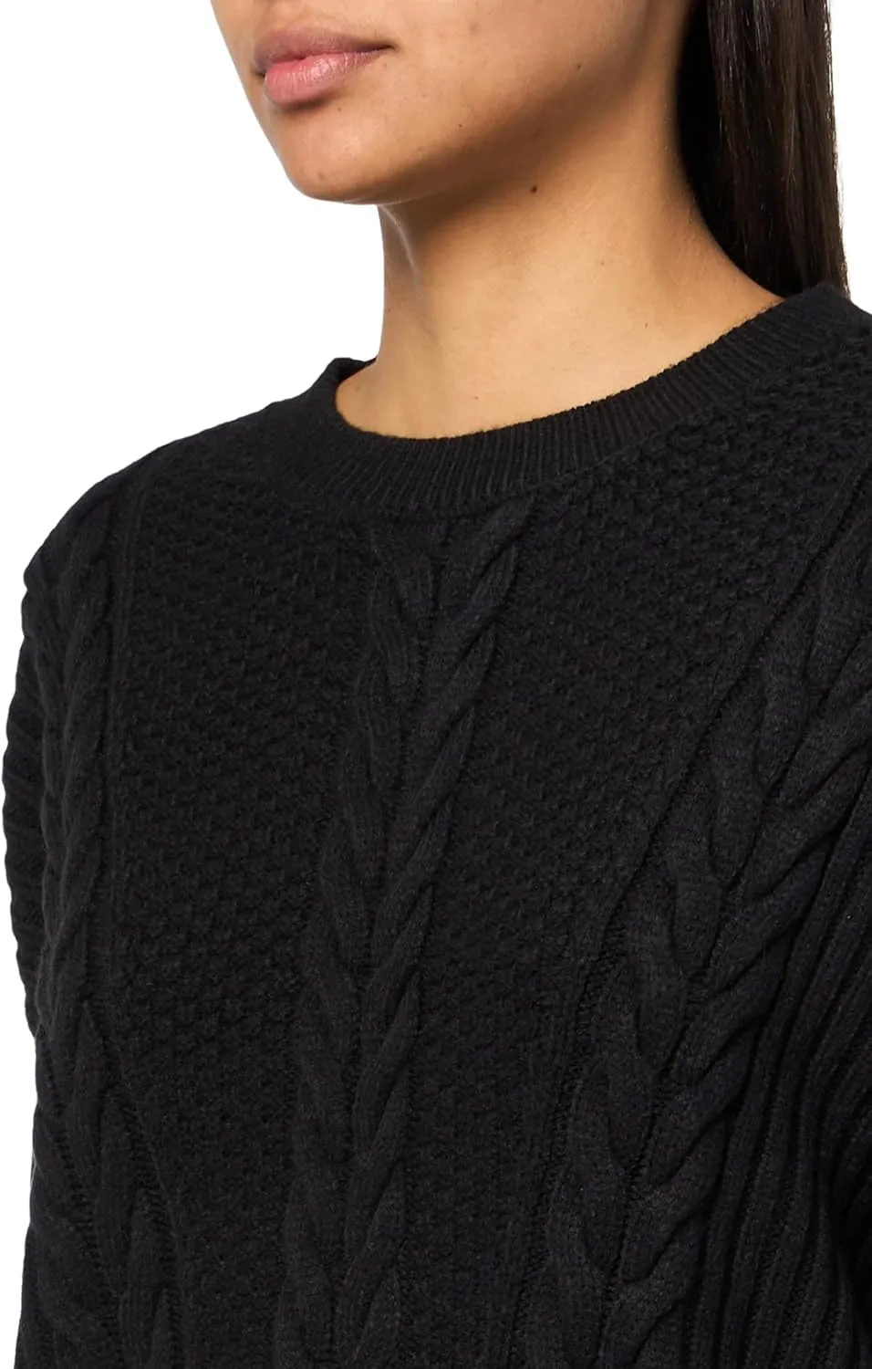 Tommy Hilfiger Women's Solid Crewneck Casual Sweater
