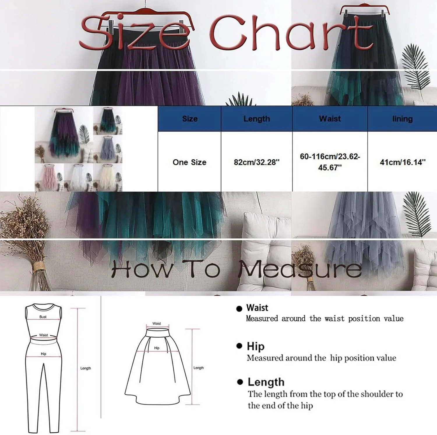 Tulle Skirts for Women High Waisted Tiered A Line Mesh Tutu Skirt Summer Loose Midi Fairy Skirt Festival Party Clubwear 2024