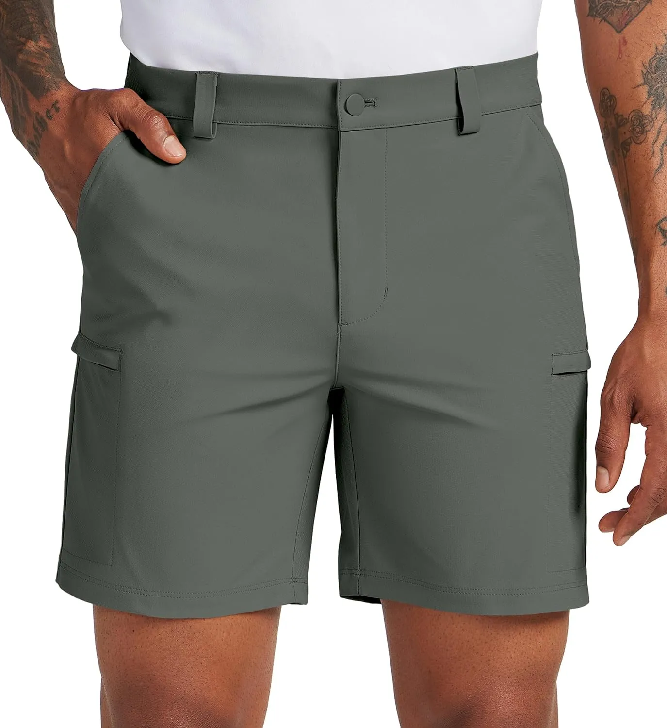Willit Men's Golf Shorts Stretch Dress Shorts Cargo Quick Dry Athletic Casual Shorts with Pockets 7" 9" 11"