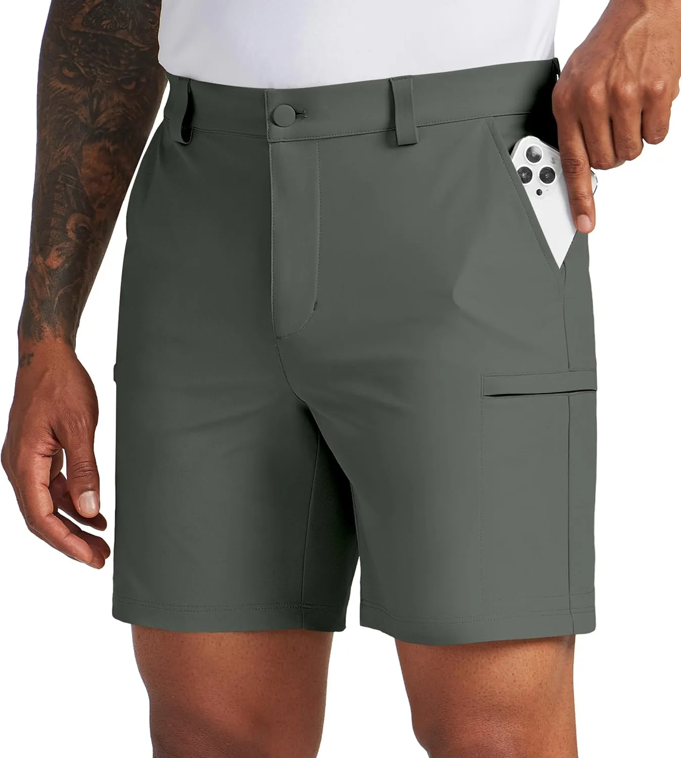 Willit Men's Golf Shorts Stretch Dress Shorts Cargo Quick Dry Athletic Casual Shorts with Pockets 7" 9" 11"