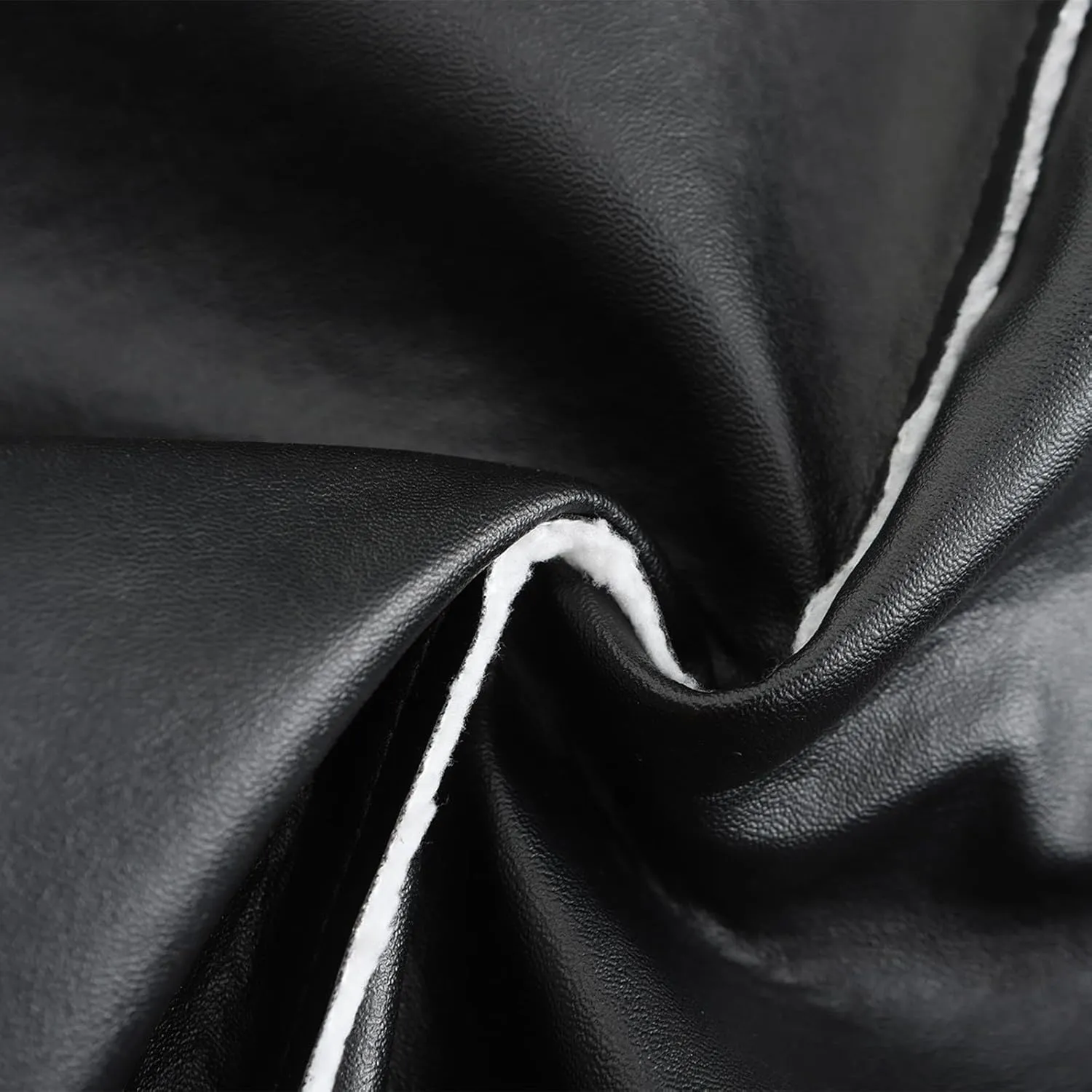 Women Leather Jacket Thicken Fleece Lined Parka Jackets Faux Fur Overcoat Winter Shearling Fluffy Trench Coat