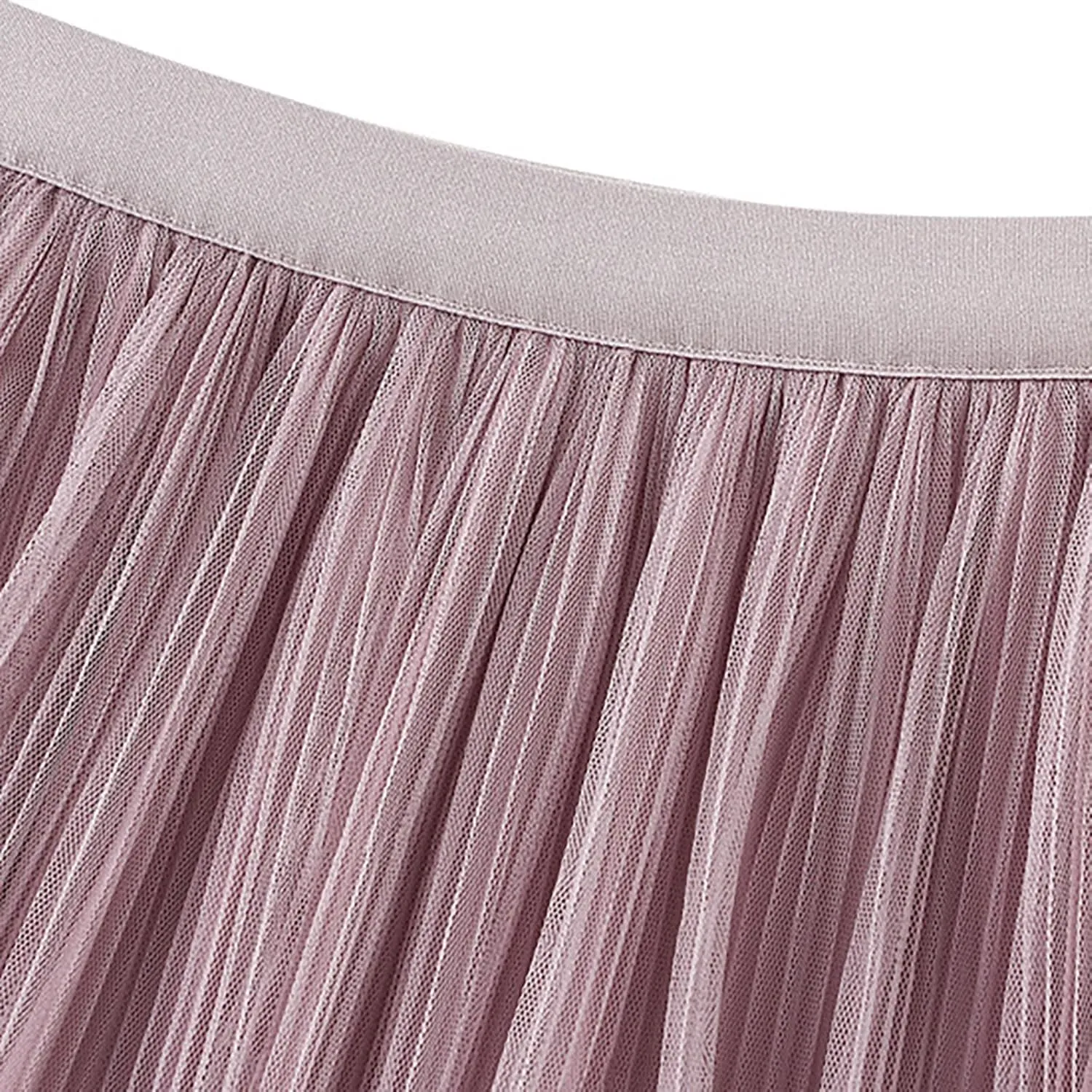 Women Mid Length Skirt Dance Party A Line High Waisted Bowknot Tulle Skirt Holiday Party Sweater Outfits for