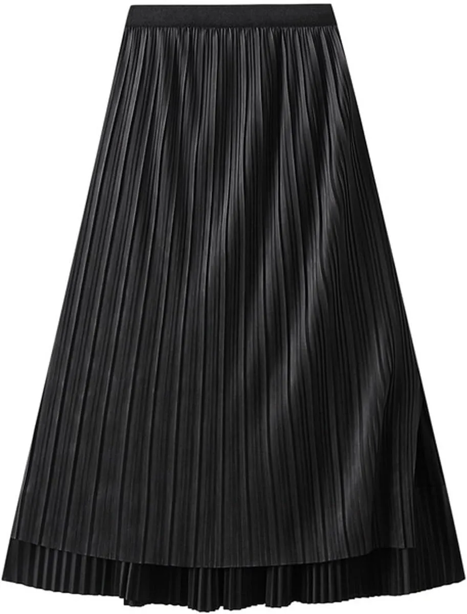Women Mid Length Skirt Dance Party A Line High Waisted Reversible Tulle Skirt Holiday Party Costume Waistband for