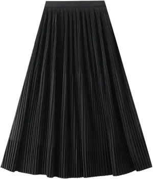 Women Mid Length Skirt Dance Party A Line High Waisted Reversible Tulle Skirt Holiday Party Costume Waistband for