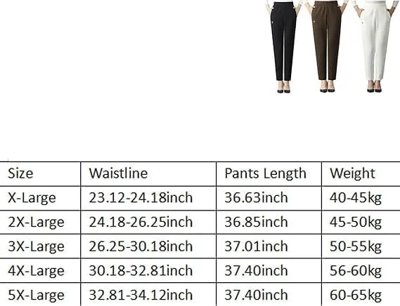 Women's Casual High Waist Modern Fit Pants, Elastic Women's Casual Sports Pants Harem Pants