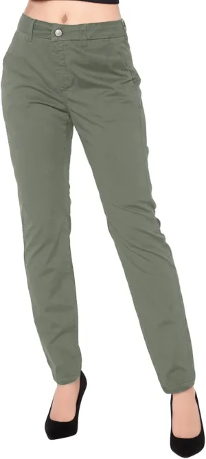 Womens Elegant Casual Daily Straight Leg Casual Pants Suit Pants Solid Color Zipper Button Trousers High Waist