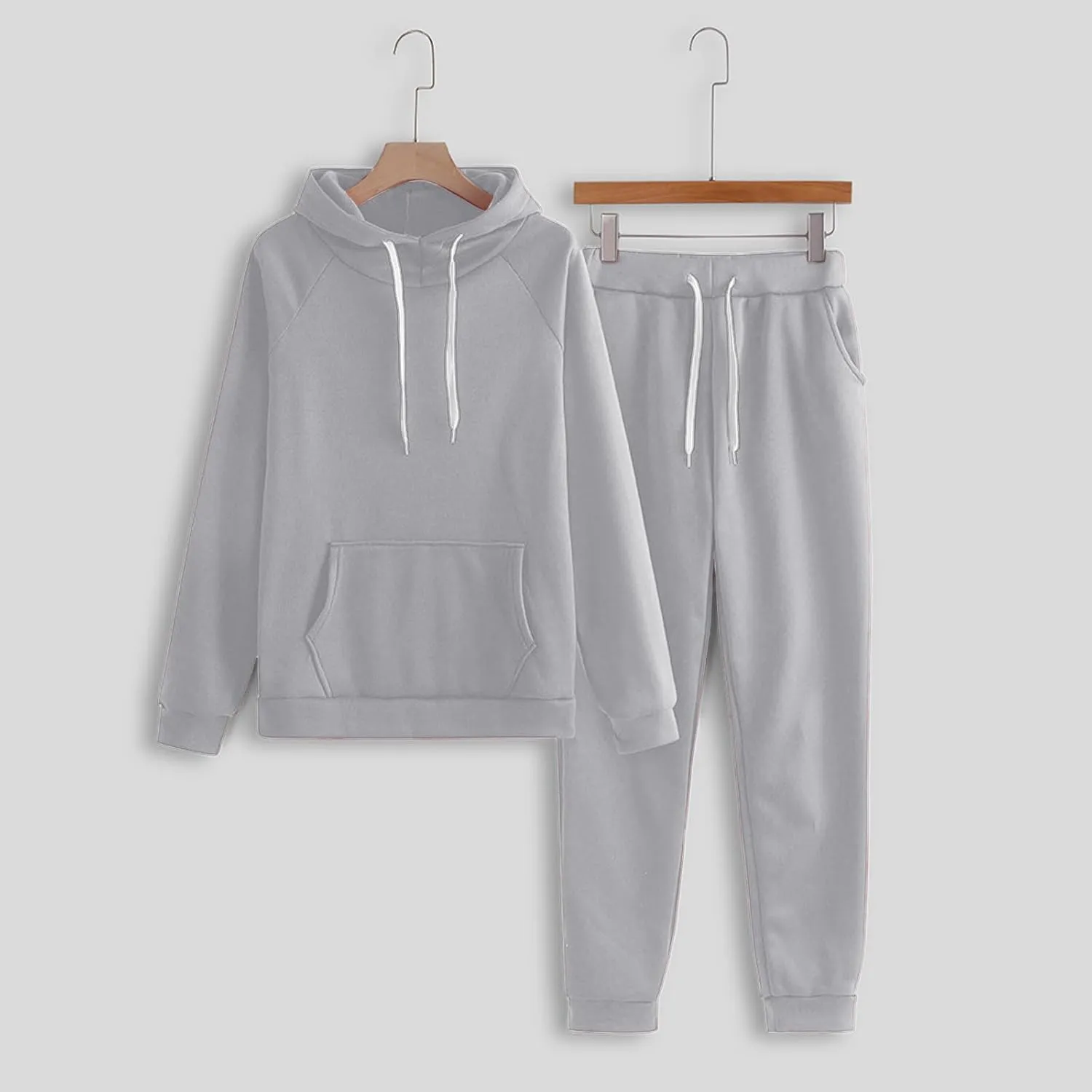 Women's Fashion Outfits Long Sleeve V Neck Printed Workout Hoodie Sweatshirt Long Pants Tracksuits