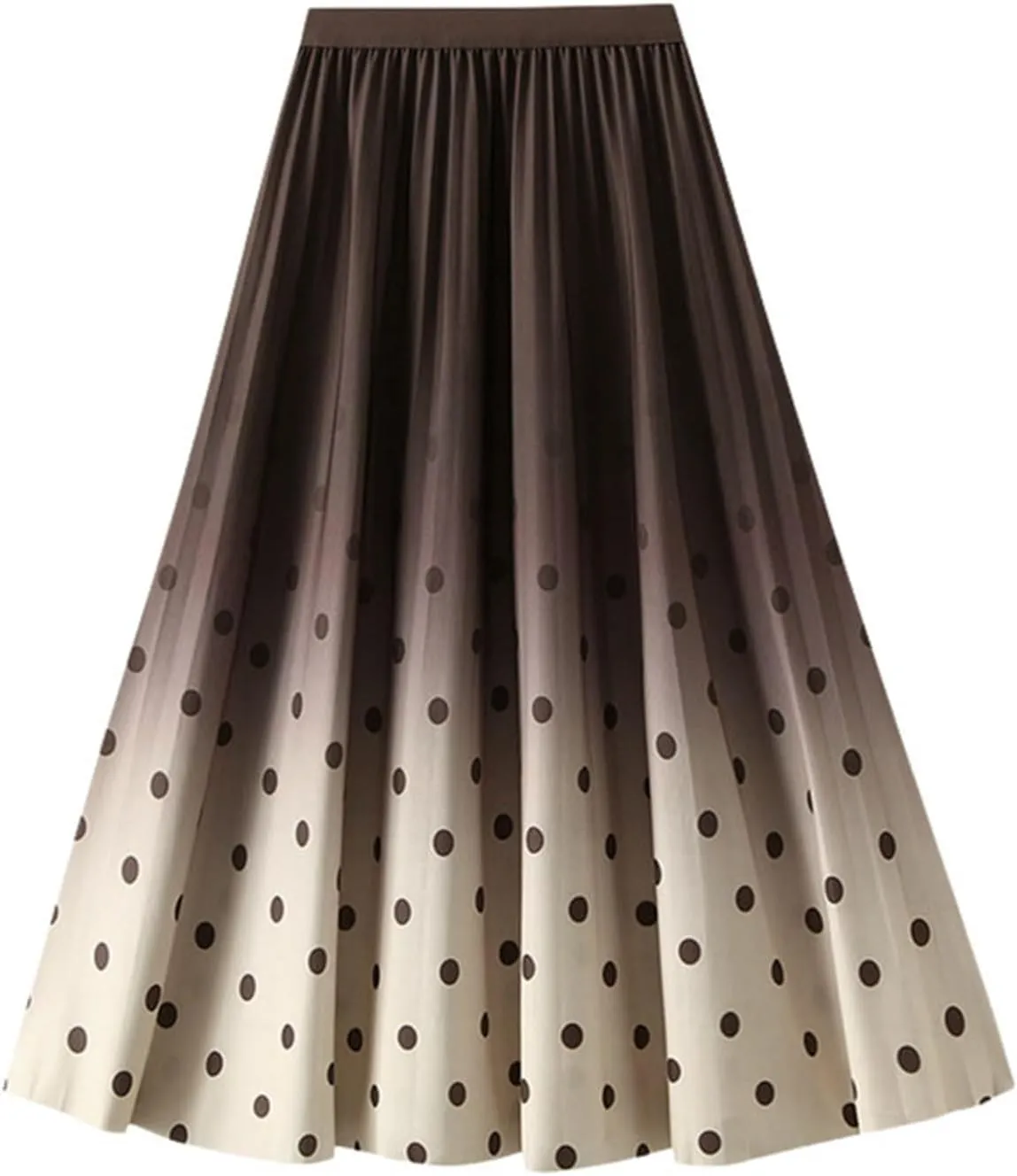 Womens Floral Print Midi Tulle Skirts High Waist Layered A-Line Mesh Chiffon Tutu Long Skirt Girls Fairy Tiered Skirt