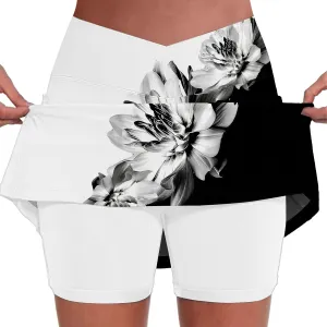 Women's Mini Tennis Skirt 2025 Lightweight High Waist Athletic Sports Pants Tennis Golf Skorts Tummy Control Shorts