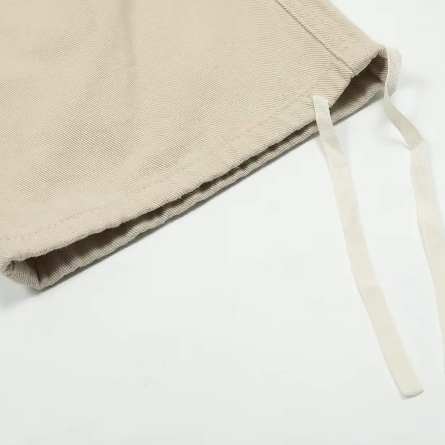 Womens Parachute Pants Wide Leg Baggy Pants Y2k Elastic Waist Y2k Cargo Pants Trousers with Pockets