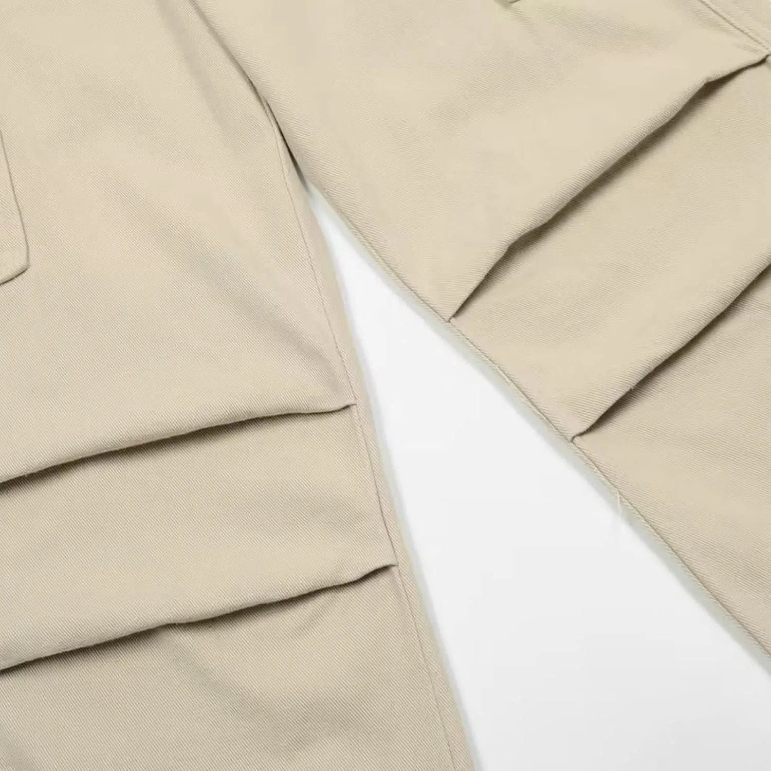 Womens Parachute Pants Wide Leg Baggy Pants Y2k Elastic Waist Y2k Cargo Pants Trousers with Pockets