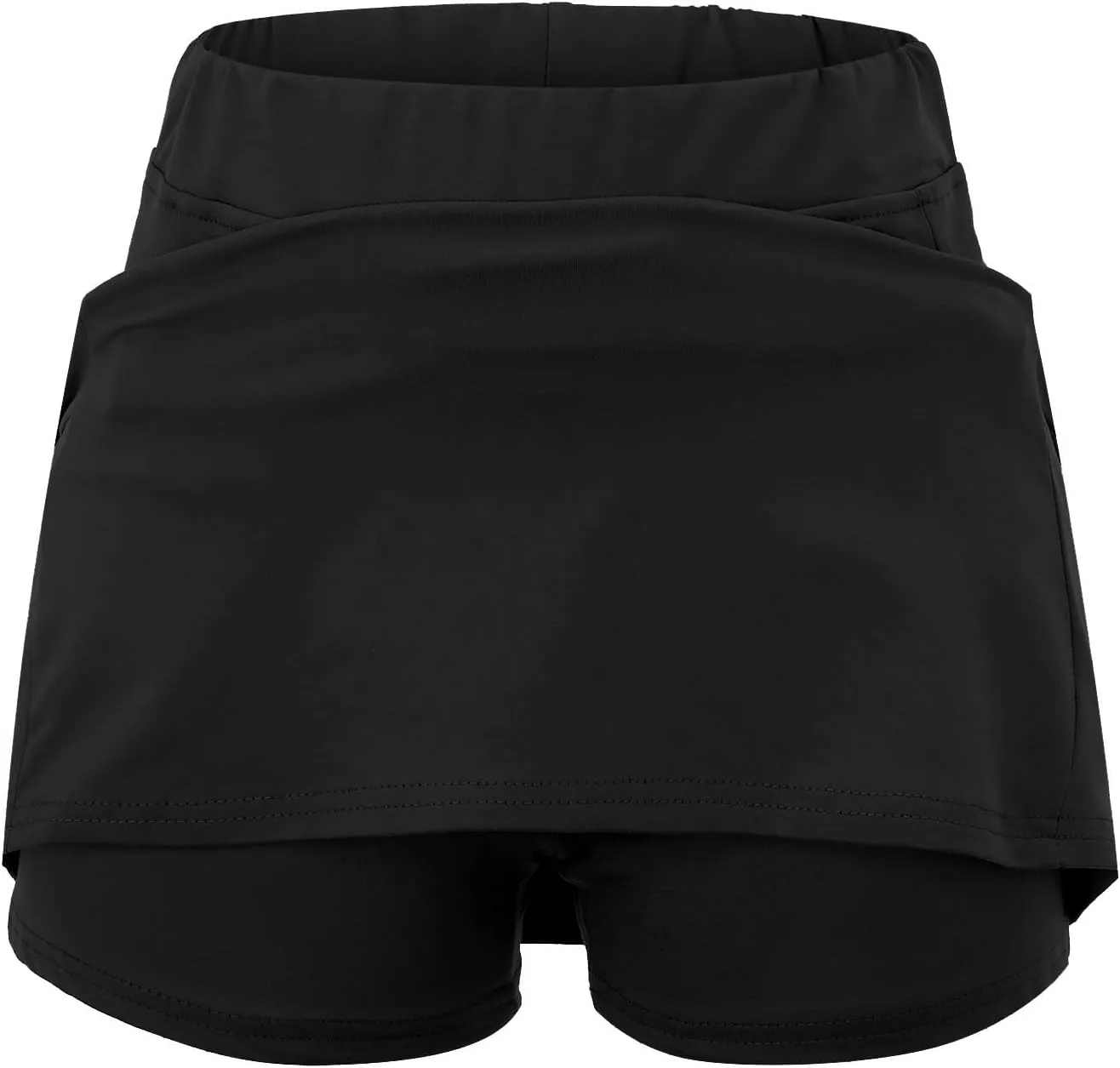 Womens Skorts with Pockets Tummy Control Plus Size Skorts for Women High Waist Athletic Sports Pants Skirt Casual Shorts