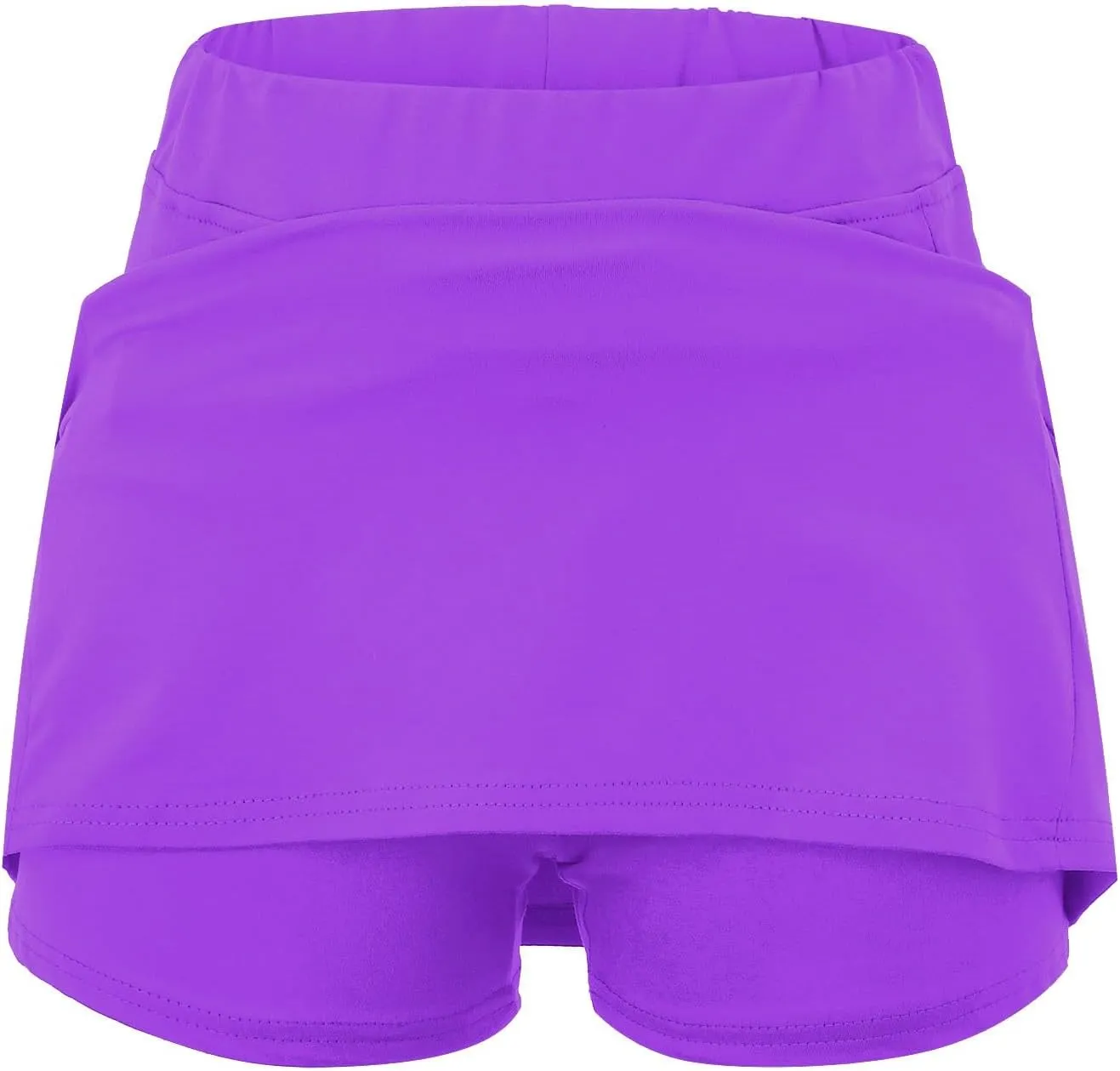 Womens Summer Tennis Skirts with Shorts Underneath, Pickleball, Athletic, Workout and Golf Skorts Lightweight Skirt Workout