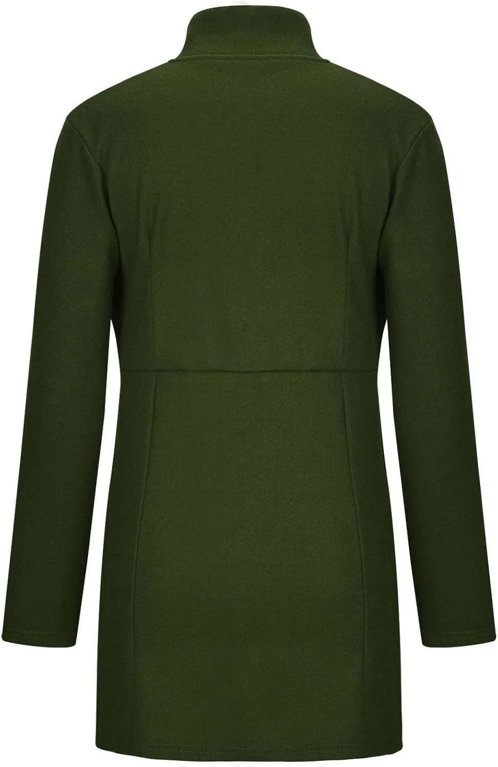 Women's Trench Coats Open Front Fit Knitted Sweater Coat Spring Fall Fashion 2024 Casual Overcoat Solid Jackets