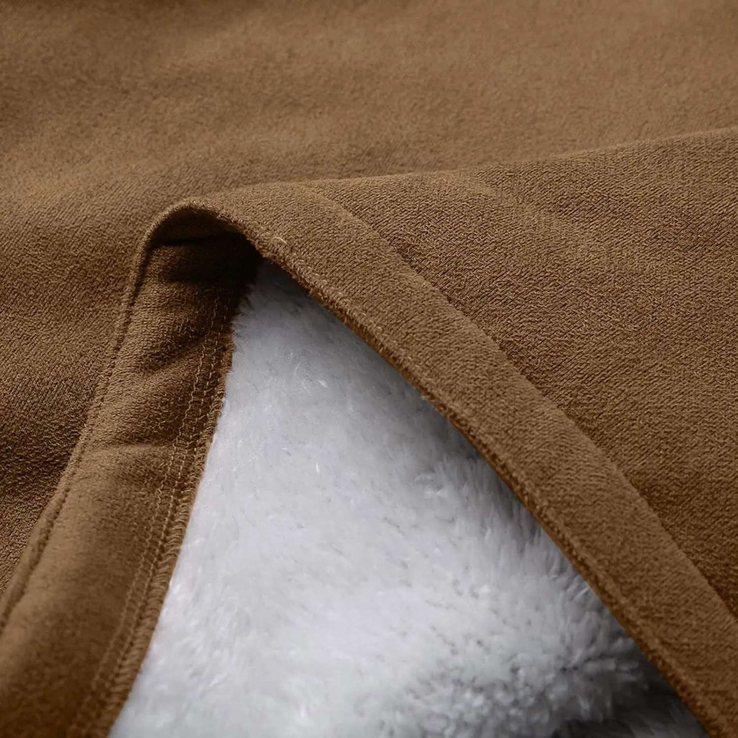 Women's Winter Down Jacket Warm Plush Hoodies Horn Button Coat Plus Size Wool Jacket Velvet Outerwear