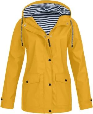 Women's Winter Jacket Quilted Puffer Parka Outdoor Coat Plus Women's Coat Mountain Windbreaker Hooded Raincoat