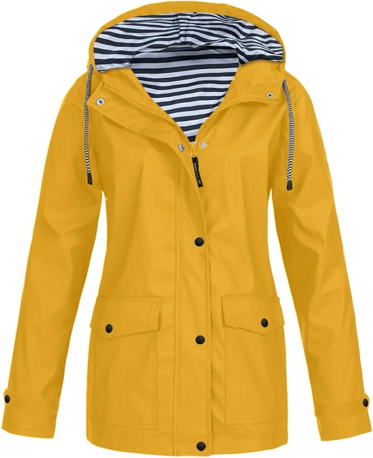 Women's Winter Jacket Quilted Puffer Parka Outdoor Coat Plus Women's Coat Mountain Windbreaker Hooded Raincoat