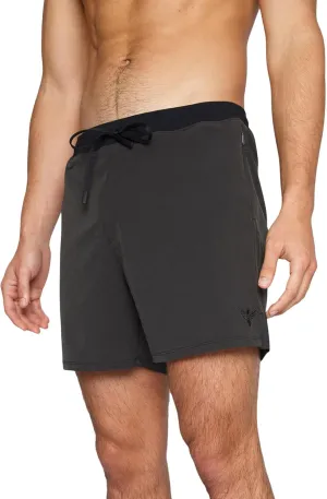 YOGA CROW 5" Men's Yoga Shorts Mens Athletic Shorts with Zipper Pockets, Breathable Liner, Mens Running Shorts, Hot Yoga