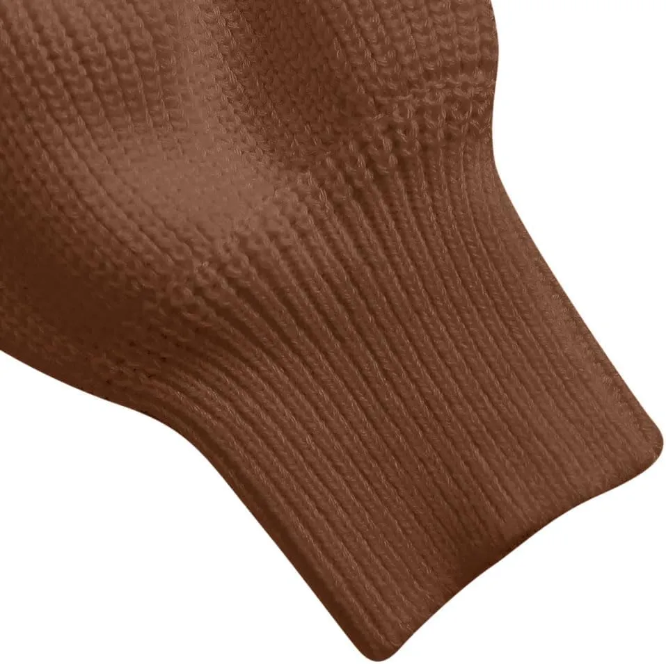 ZAFUL Women Off Shoulder Sweater Long Sleeve Knit Sweater Loose Pullover Jumper Tops